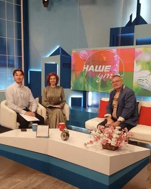 В эфире телеканала ОТВ состоялась тёплая и по-настоящему живая встреча — с участием Арт...
