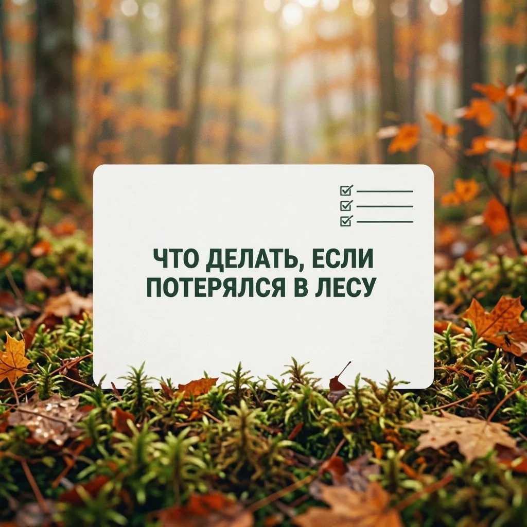 🌲 Лес — место повышенной опасности: будьте бдительны!