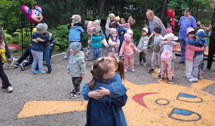 Весёлый день защиты детей в нашем детском саду! 🥳🎉🎈