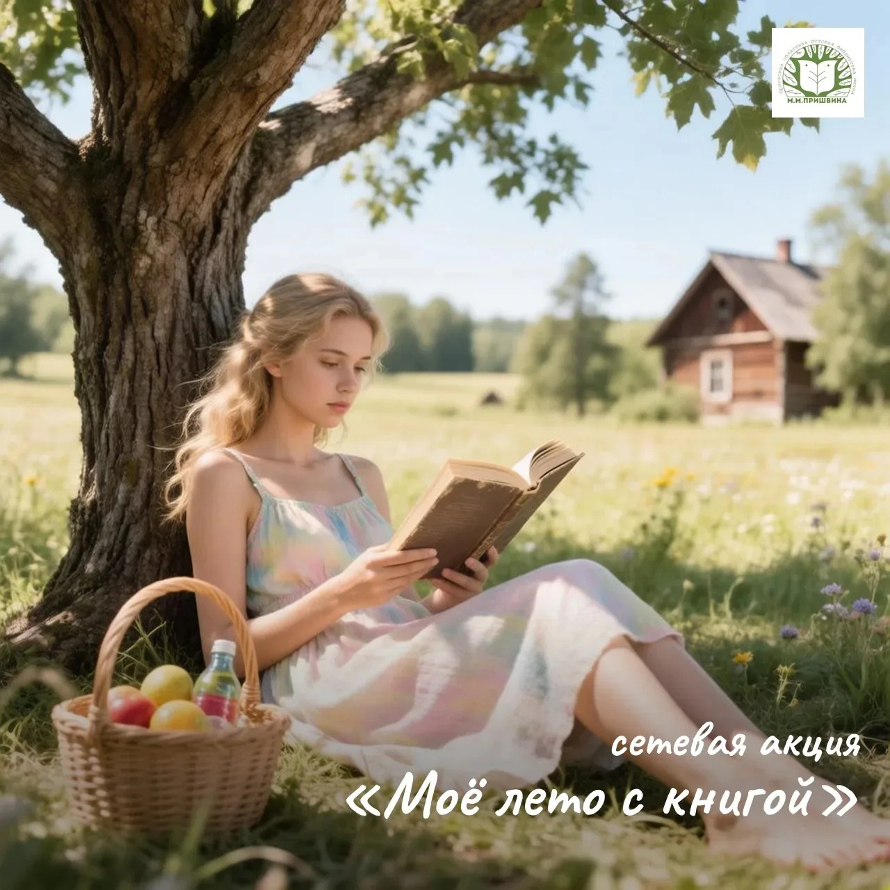 📗 Дорогие друзья! Мы предлагаем вам присоединиться к сетевой акции «Моё лето с книгой».