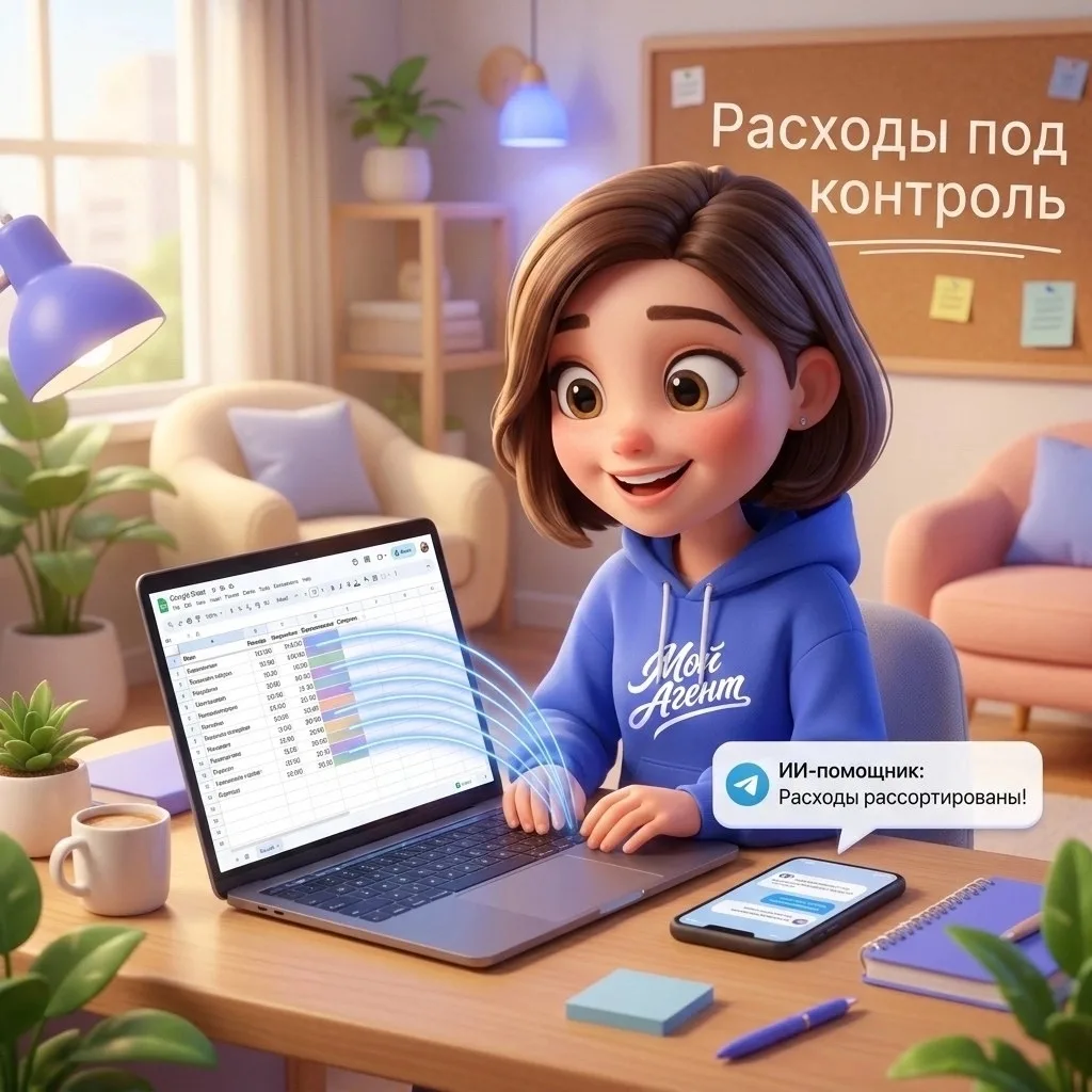 «Конец месяца. Гора чеков, всё вручную разбирать по категориям — маркетинг, офис, транс...
