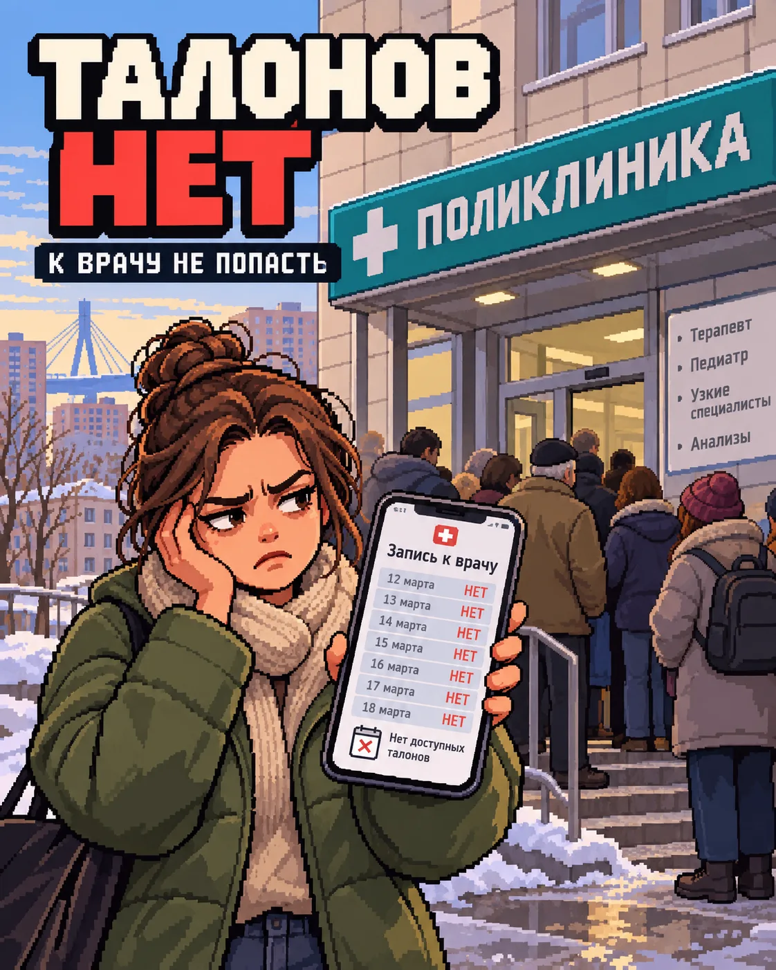 🤬 В Тюмени медицина бесплатная. Особенно если вы до неё не добрались.