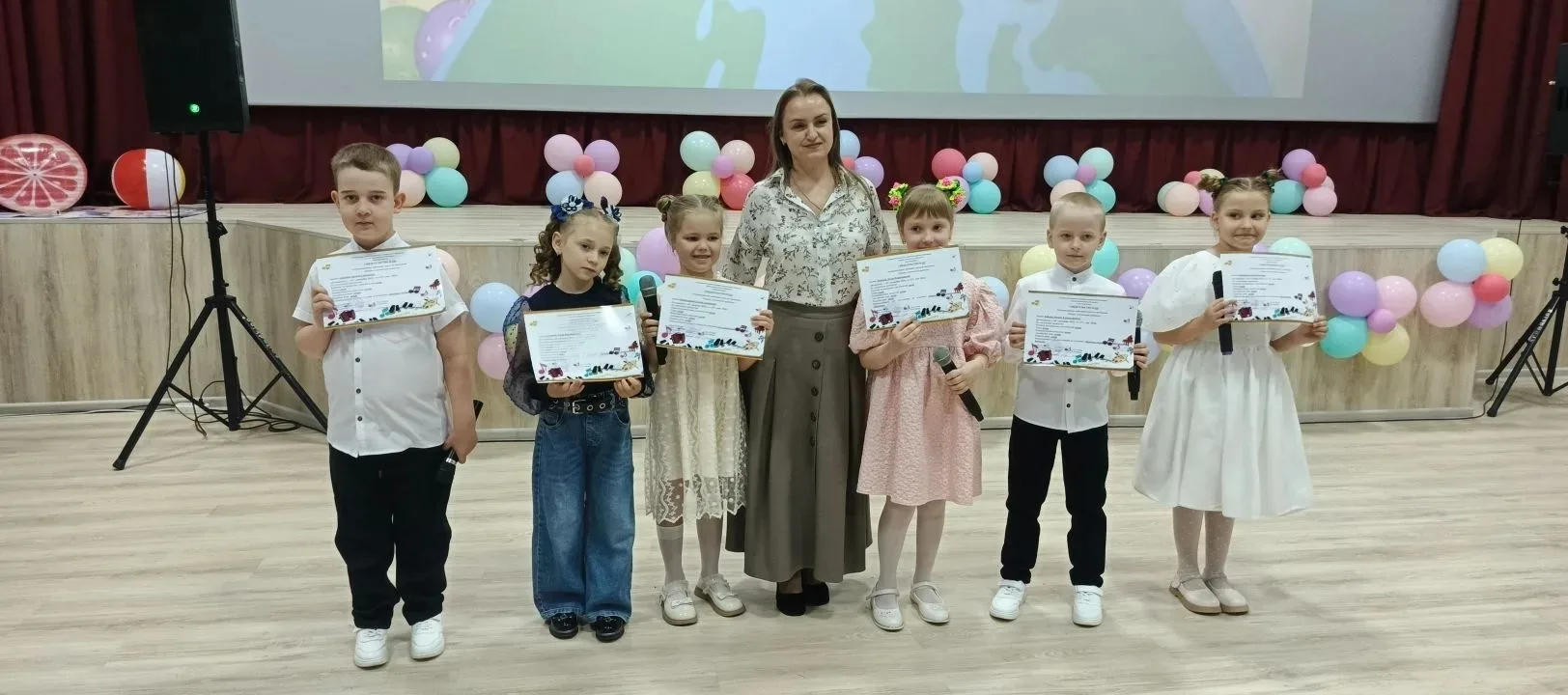 🌞1 июня в зрительном зале кинотеатра «Колос» состоялась яркая театрализованная концерт...