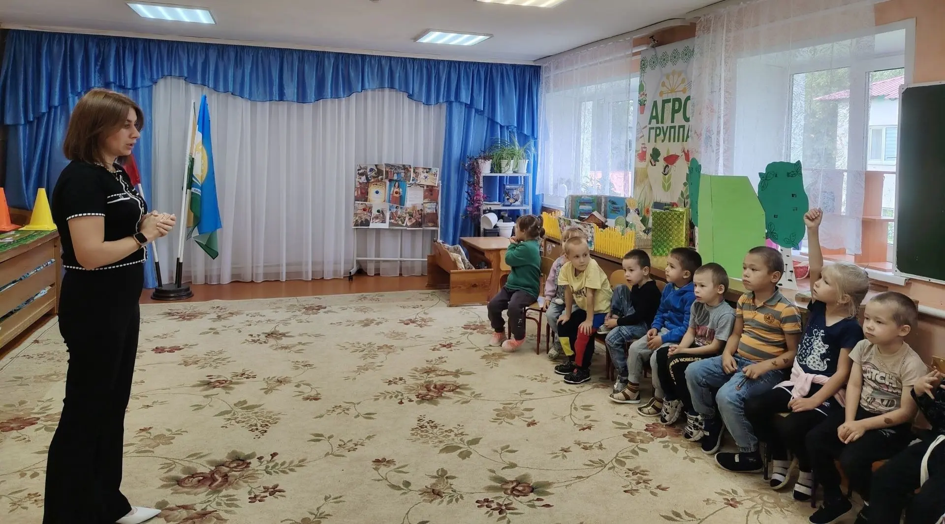 Сегодня в нашем саду прошли плановые всероссийские учения по безопасности (отработка де...