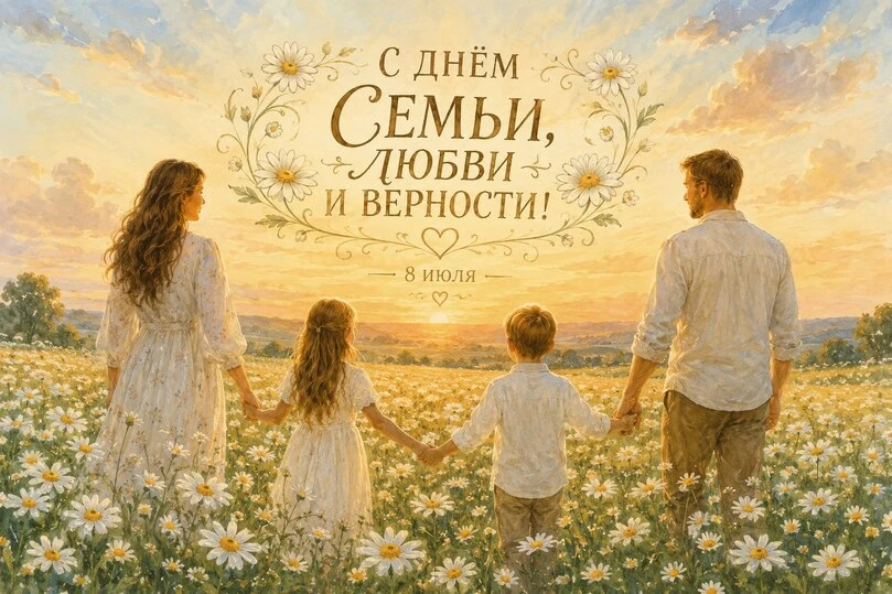 🌼Семья — главный союзник школы. С Днём семьи, любви и верности!

🌼Сегодня, 8 июля, вся Россия отме