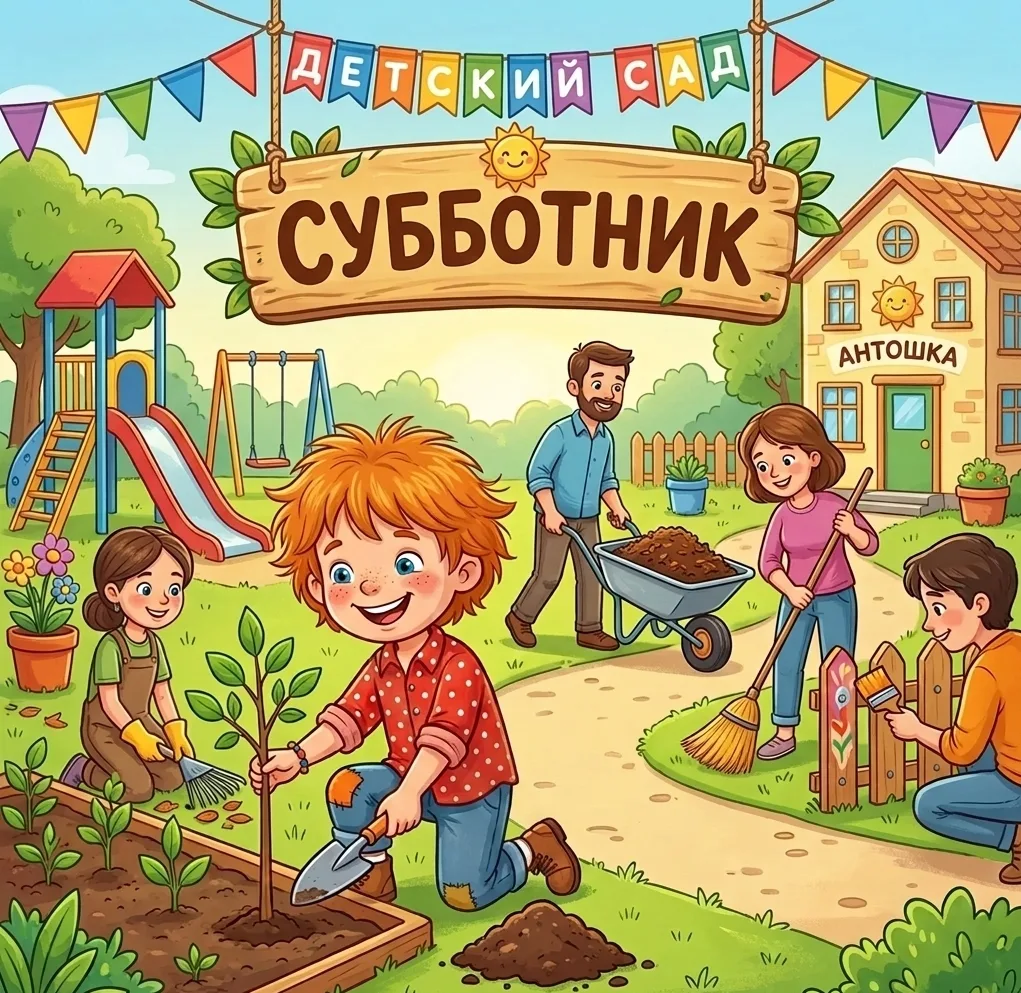 🎉 Трудовой десант в действии! 🎉
