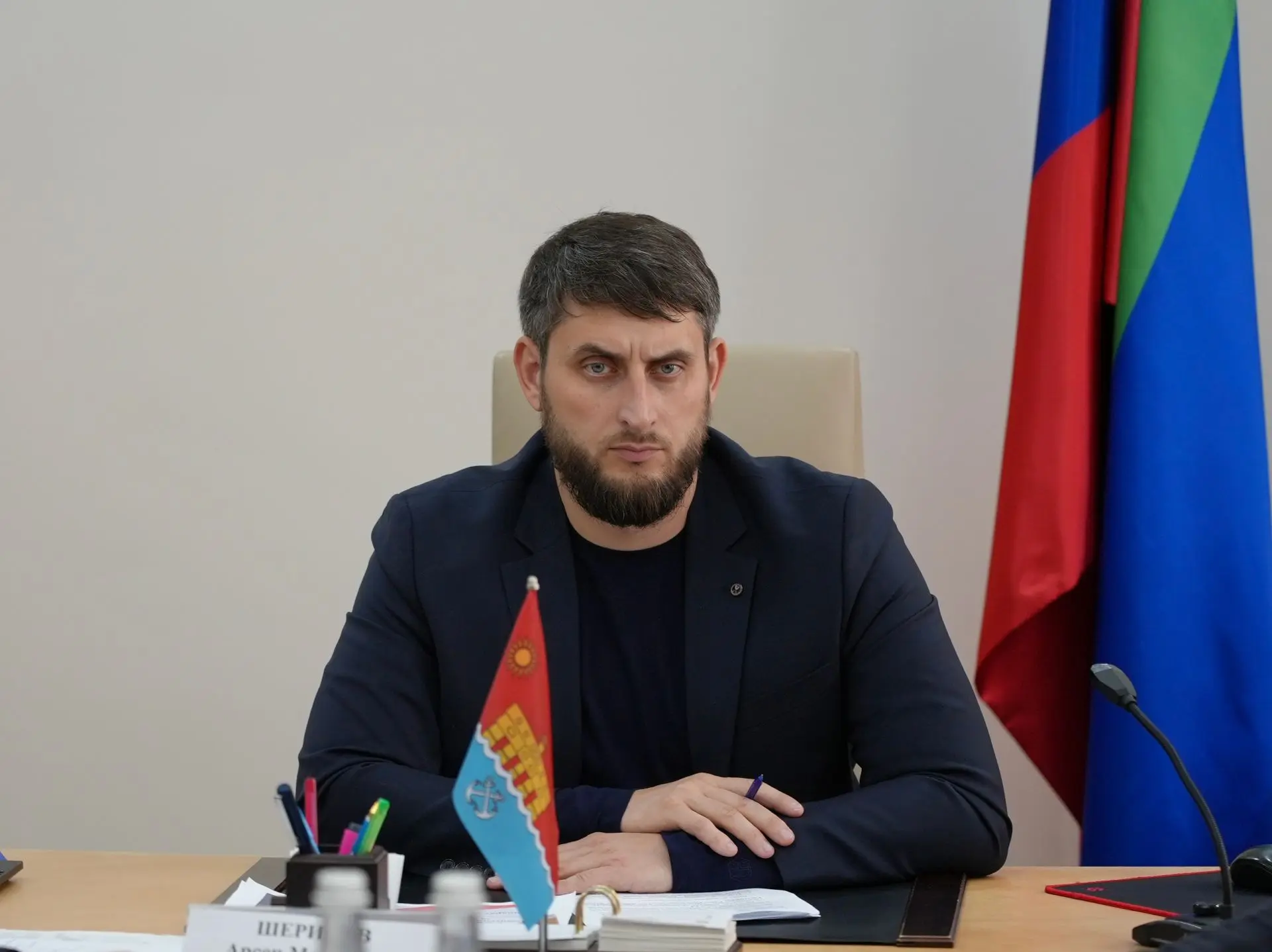 Сегодня в Каспийске помощником главы Республики Дагестан, представителем Антитеррористи...