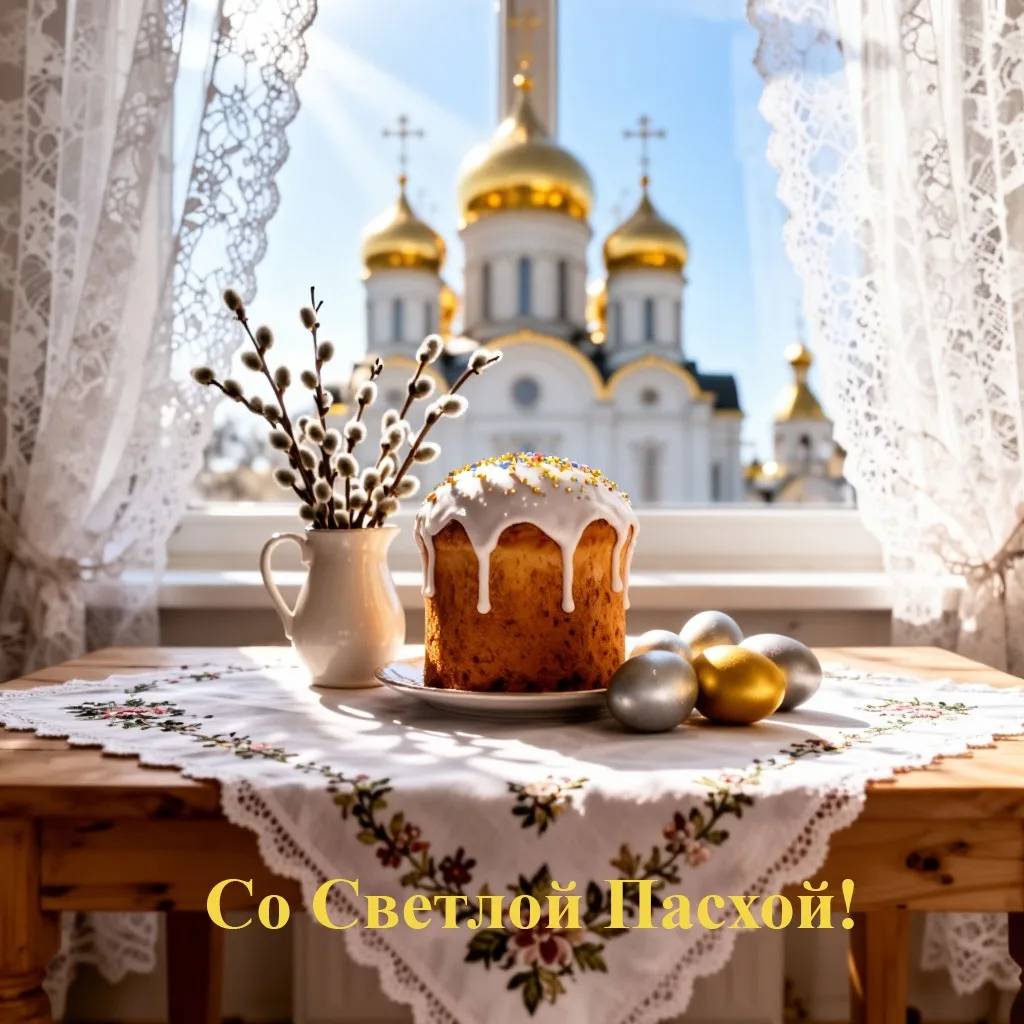Дорогие земляки! Поздравляем вас со Светлым праздником Пасхи!