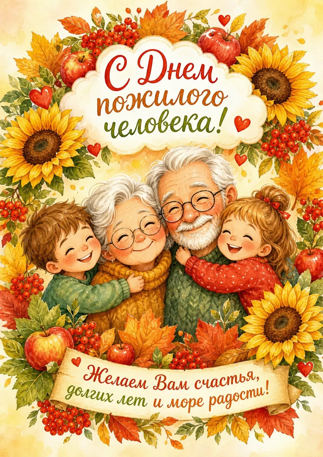 🍂 Есть люди теплые... Их руки пахнут яблочным пирогом, голос лечит любые детские обиды...