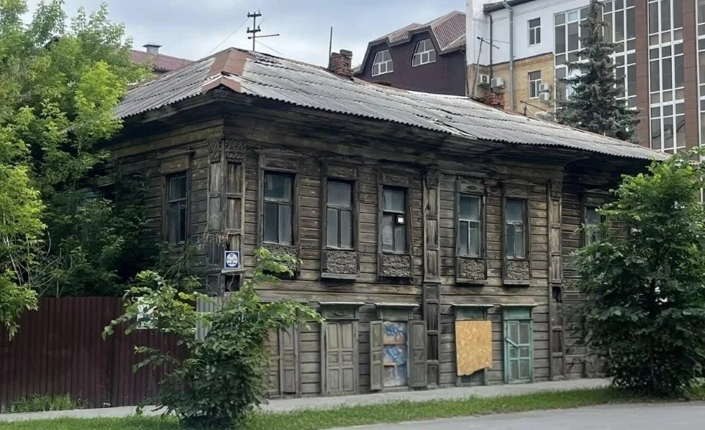 🏛Объект культурного наследия "Дом жилой из состава усадьбы" (г. Тюмень, ул. Сакко, 15)...