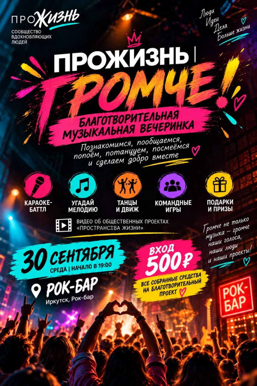 ПРОЖИЗНЬ | ГРОМЧЕ!