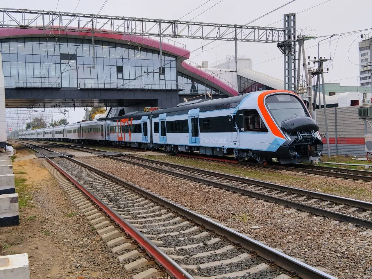🚅 Новая "Иволга" для ЦТУ прибывает в Щербинку на испытания
