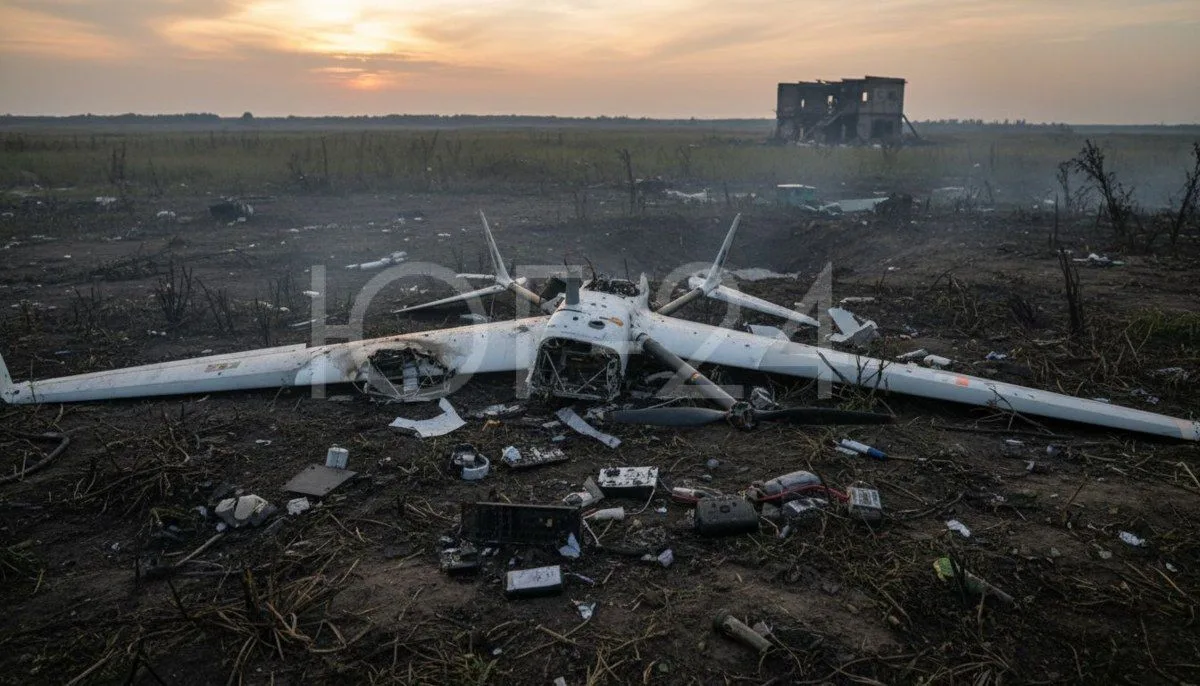 В поселке Волна Темрюкского района обломки БПЛА упали на территории одного из предприятий

Пострадал