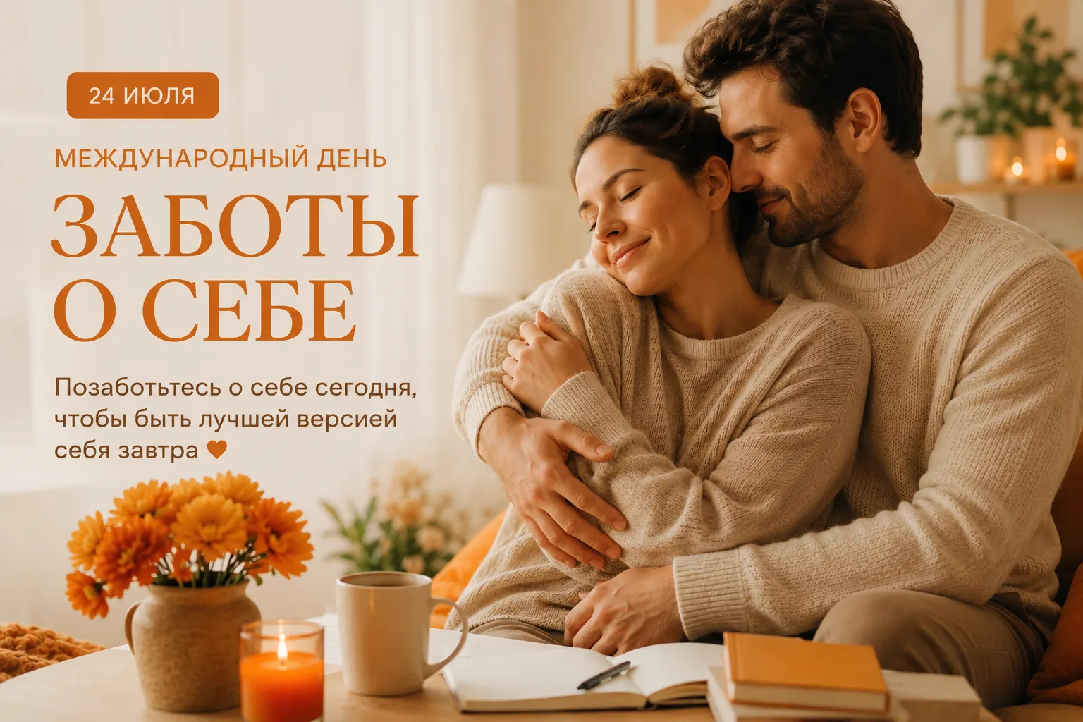 🕒 Заботиться о себе — это 24/7? И при чем тут доброта?🙂

Сегодня, 24 июля, во всем мире отмечают М