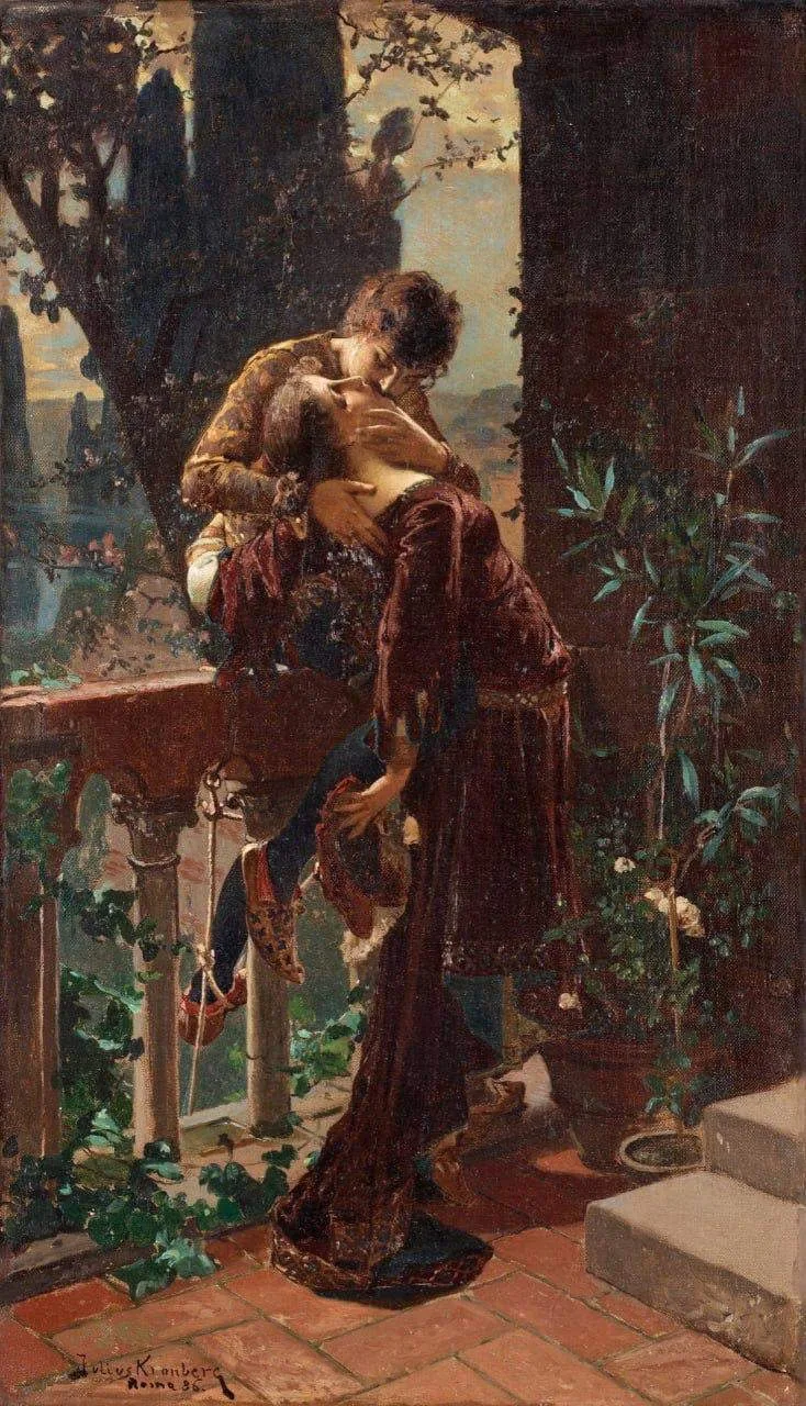 «Ромео и Джульетта на балконе», 1886.