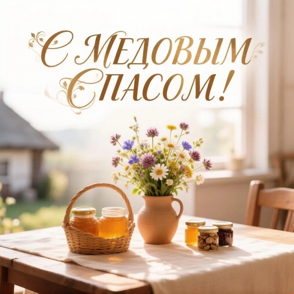 Всех с Медовым Спасом!🐝