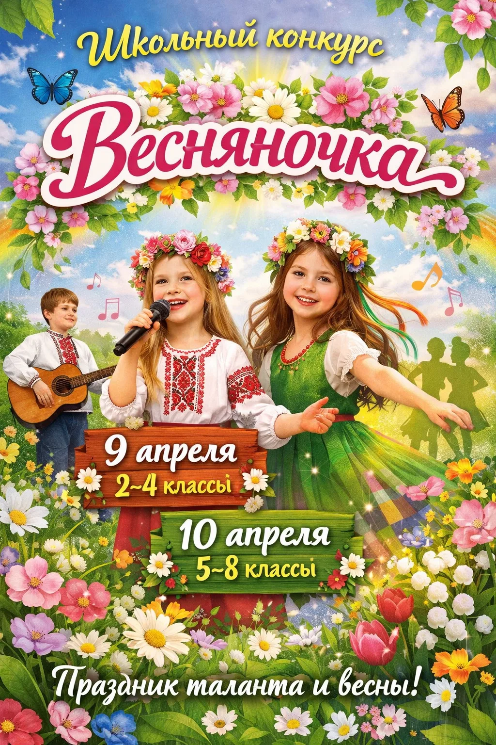 🌸 ВЕСНА ПРИХОДИТ С ТВОРЧЕСТВОМ! 🌸