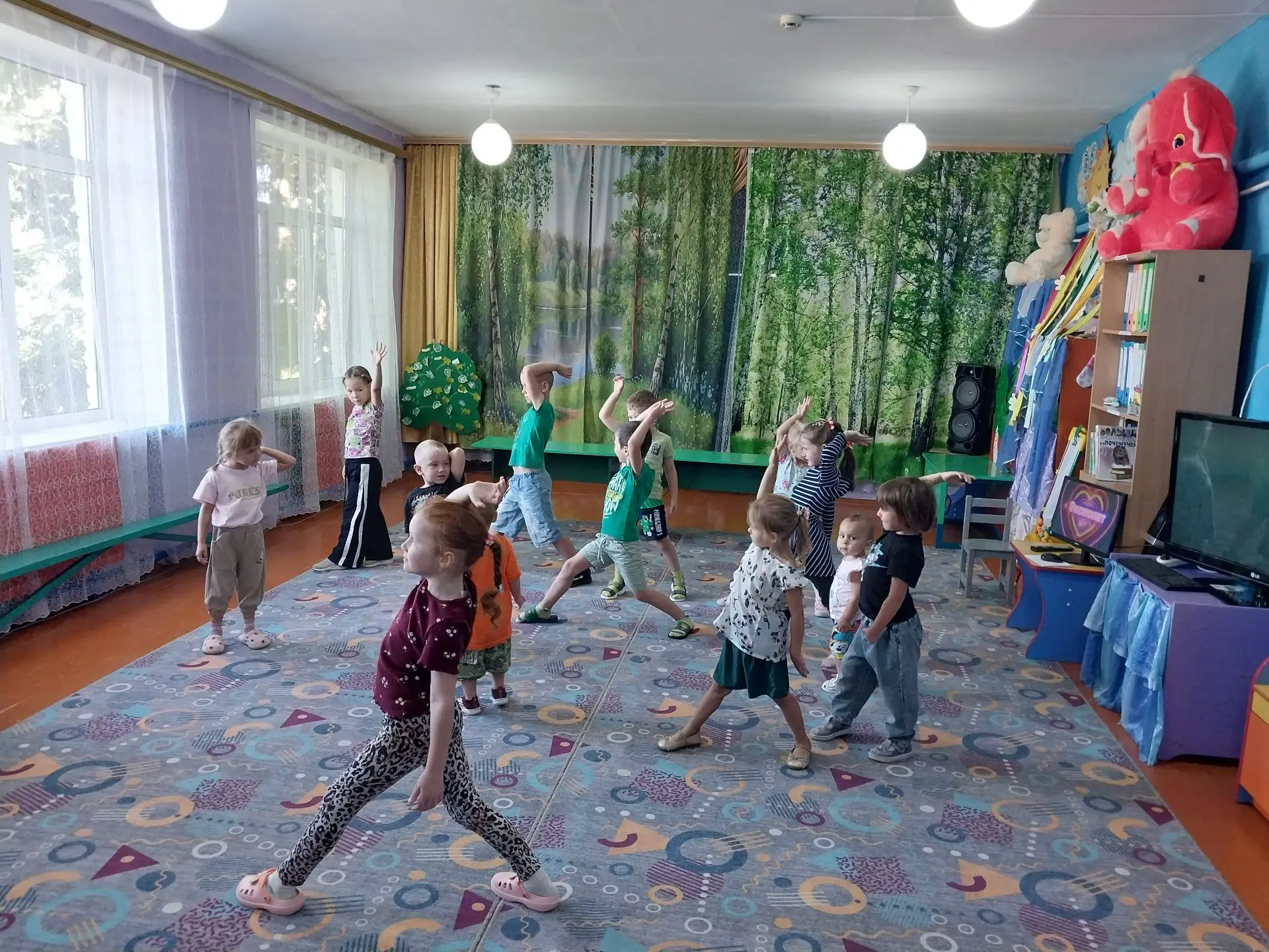 У нас в  "Огоньке" прошёл увлекательный день пазлов.