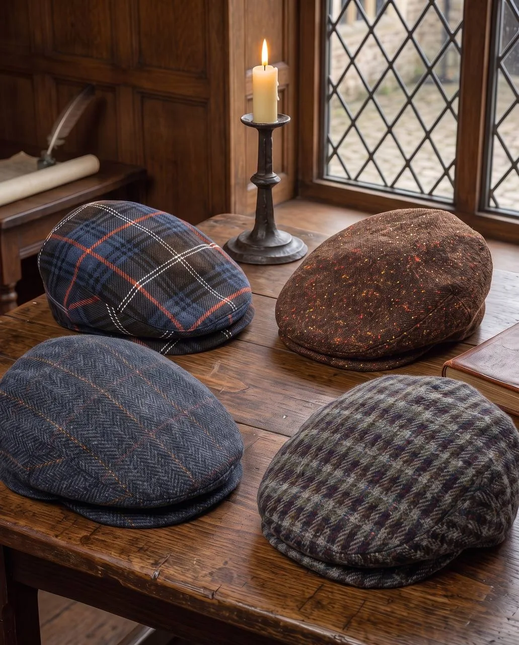 Flat cap родился как чисто утилитарная «народная» штука: 

в XVI веке английский парламент буквально