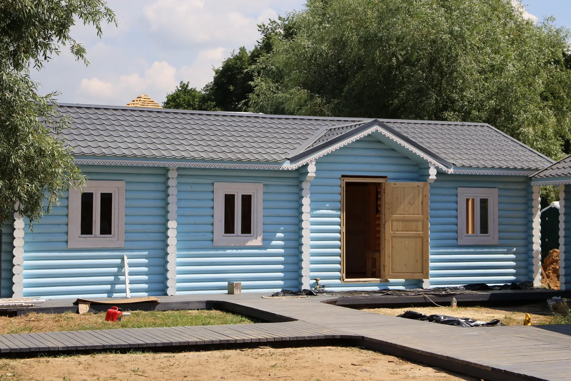 🏡 Алексеевское подворье на Казанском Сабантуе встретит гостей в обновлённом виде.

К празднику здес