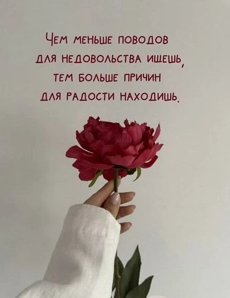 Цитата дня. Чем меньше поводов для недовольства ищешь, тем больше причин для радости находишь…
 
Фок