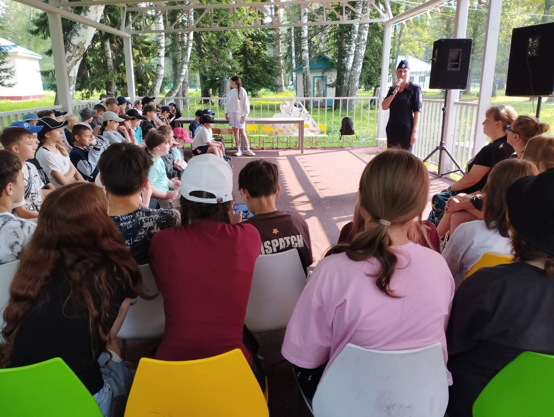 В оздоровительном лагере «Совёнок» прошла важная познавательная встреча! 

Для юных "моряков" профил