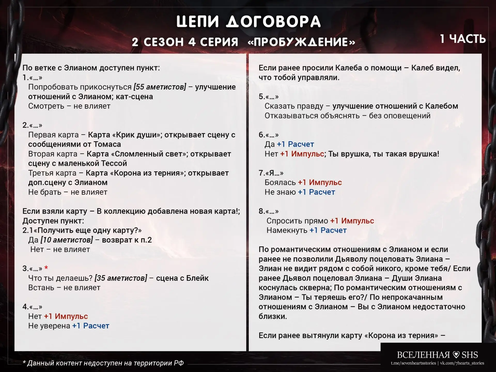 Что же случилось с Тессой после того, как она упала в обморок? Смогла ли она вернуть душу в свое тел