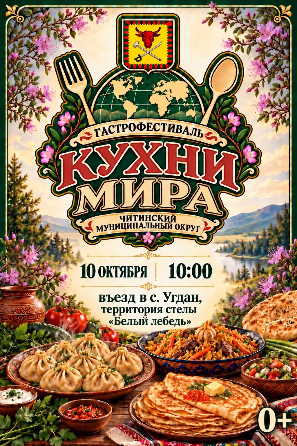 🍽 Гастрофестиваль «Кухни мира»