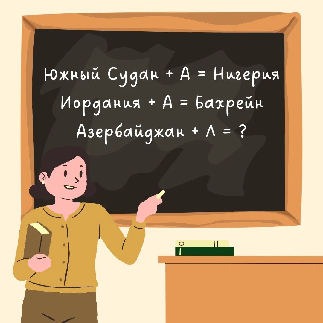Какая страна должна появиться вместо вопросительного знака?
