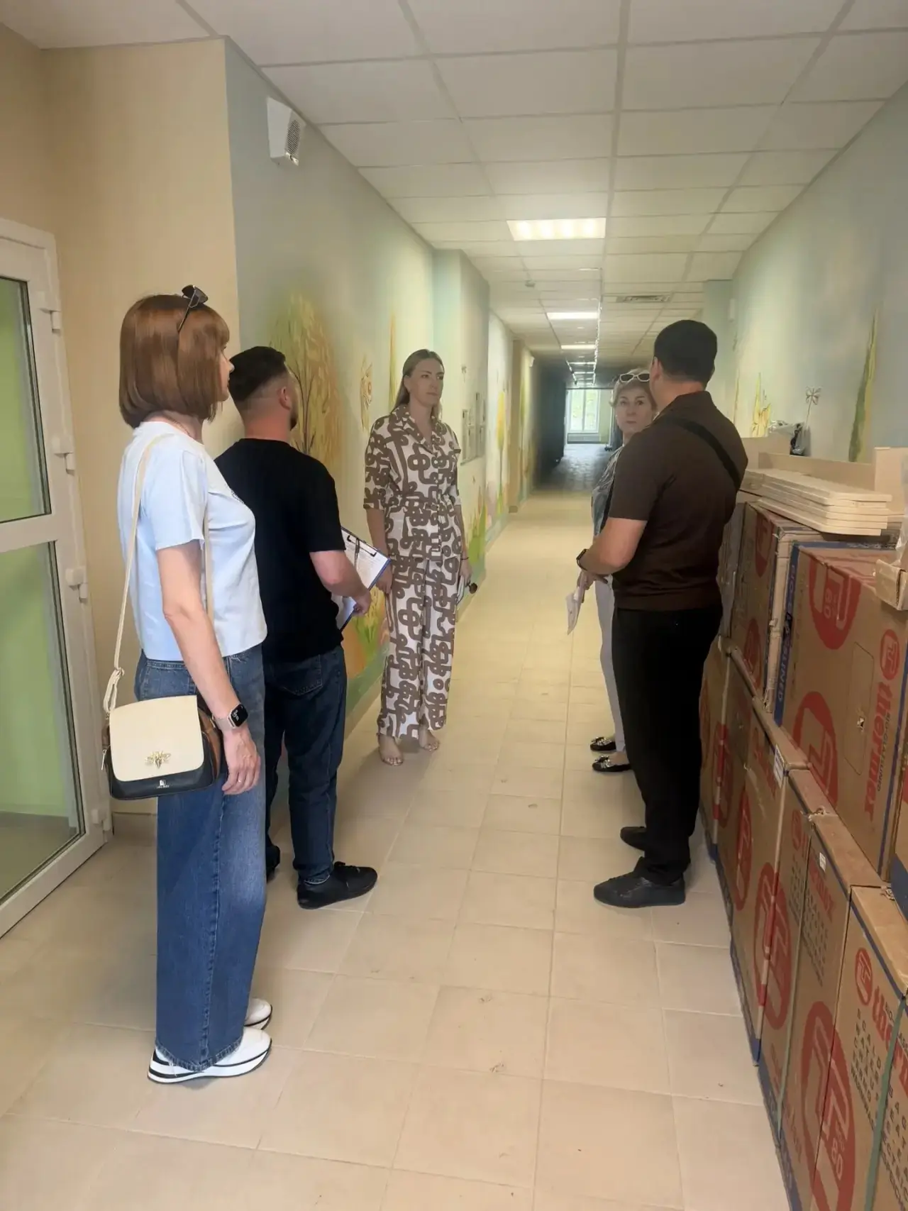 В Джанкойском районе продолжается подготовка к открытию нового детского сада в пгт.Вольное

🗓️Сегод
