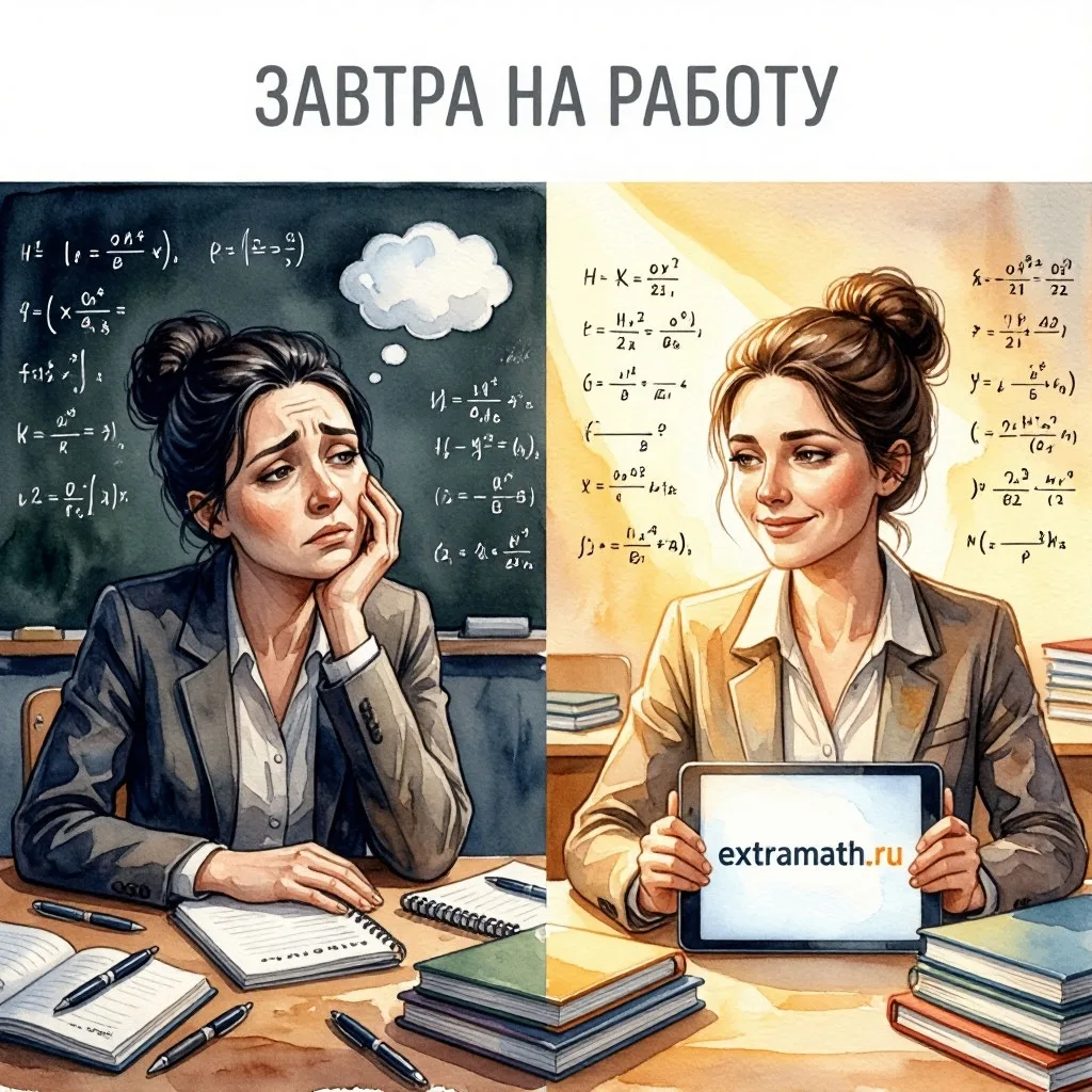 Завтра на работу? А у вас нет плана урока? контрольной? А вам уже хочется спать?