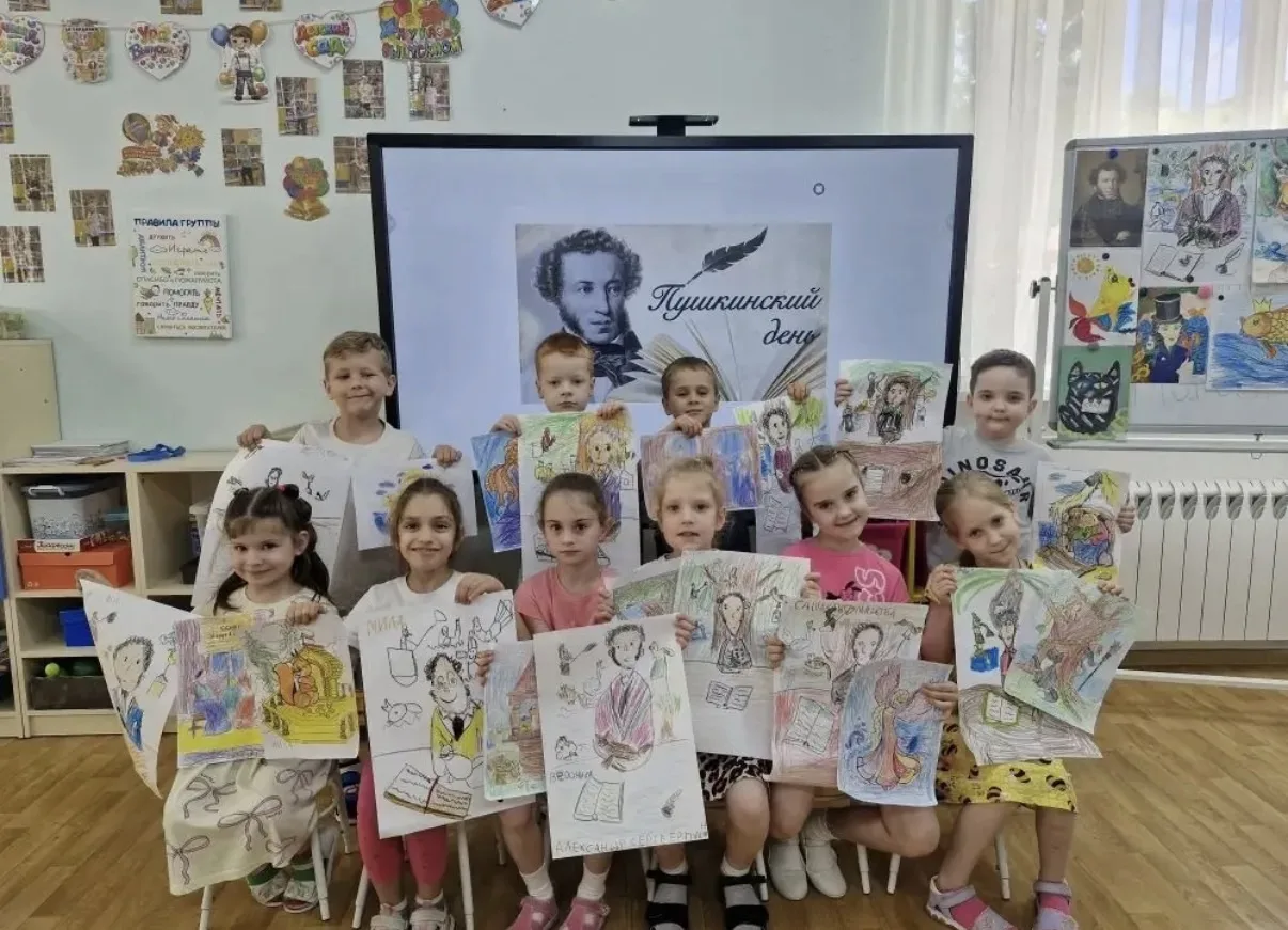 🪶В день рождения великого русского поэта Александра Сергеевича Пушкина в дошкольном отделении были 
