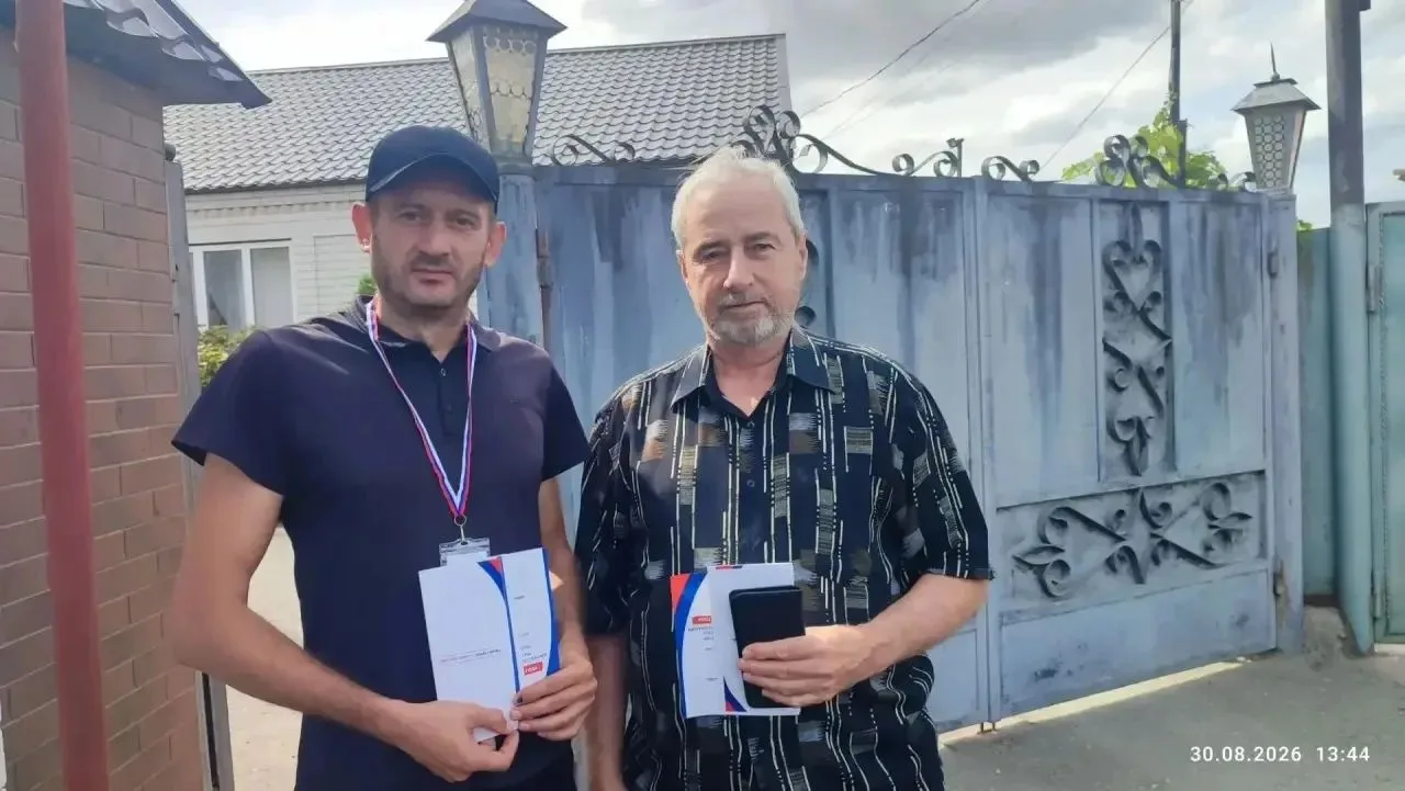 В Кизляре четвёртый день проходит адресное информирование избирателей о выборах