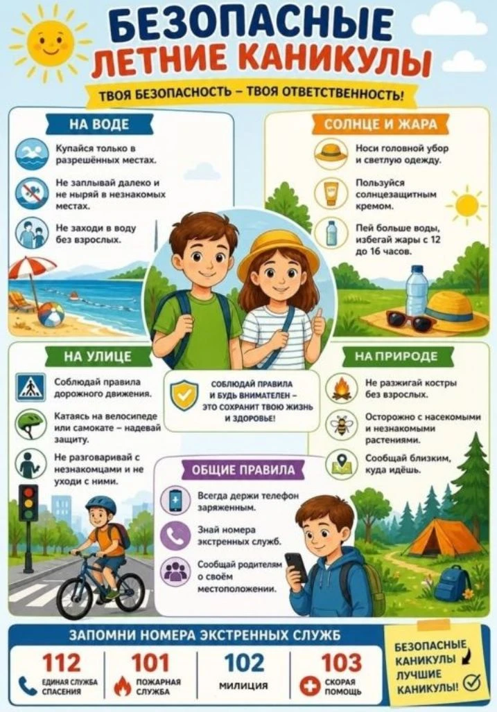 Безопасное лето – 2026