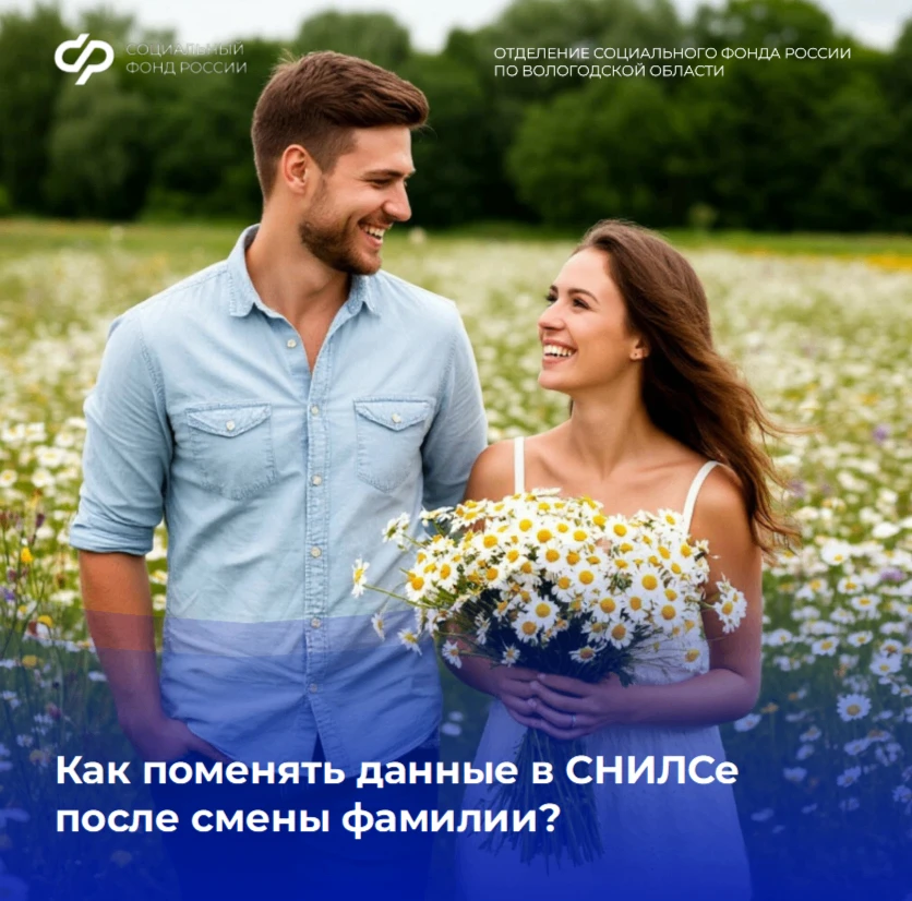 📄 Подать заявление о замене личных данных, например, сменили фамилию при вступлении в ...