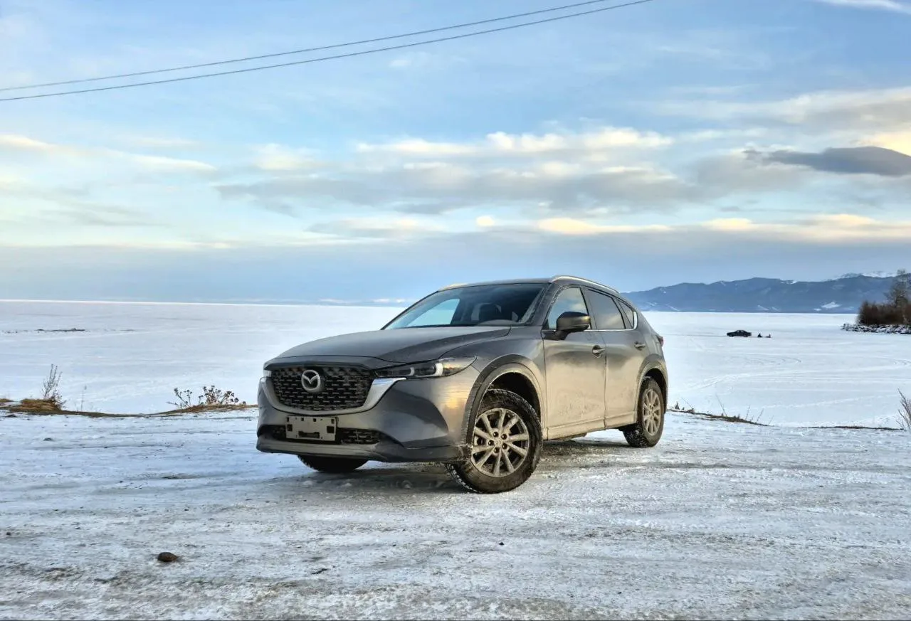Эта Mazda была на Байкале.