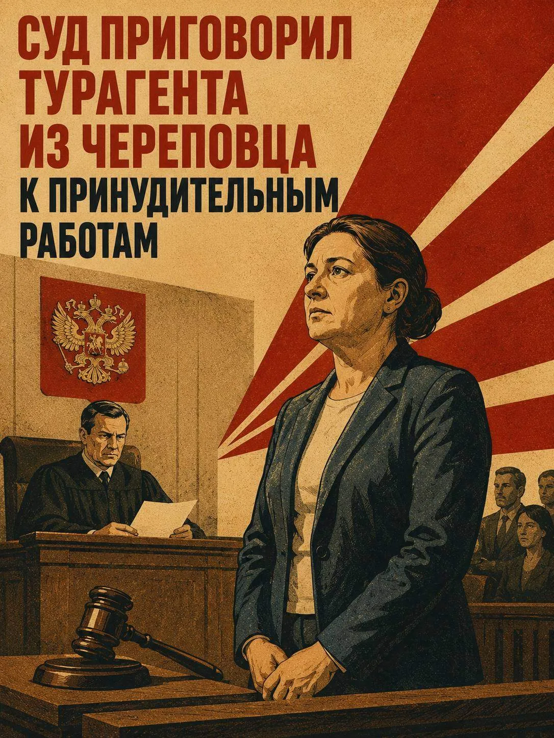 Помните историю о турагенте из Череповца, которая похитила более 4 млн у клиентов? Суд ...