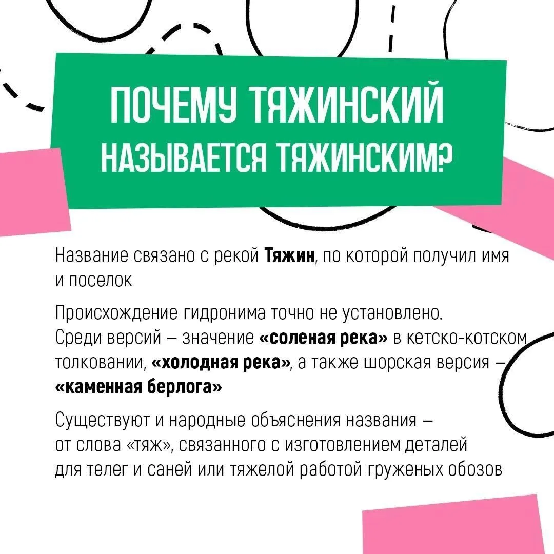 Названия населённых пунктов Кузбасса хранят память о людях, природе и событиях, которые...
