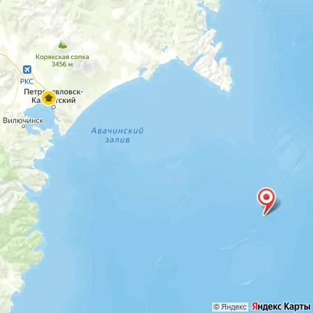 Время UTC: 30 JUL 2026  21:53:17
Координаты: 52.5022, 160.3058
Расстояние от ПК: 130
Глубина (КМ): 1