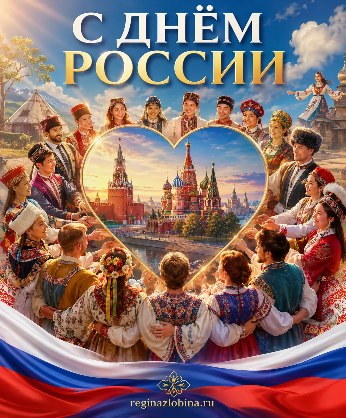 С Днём России!

Для меня Россия - это Родина, это великая страна с богатой историей, уходящей корням