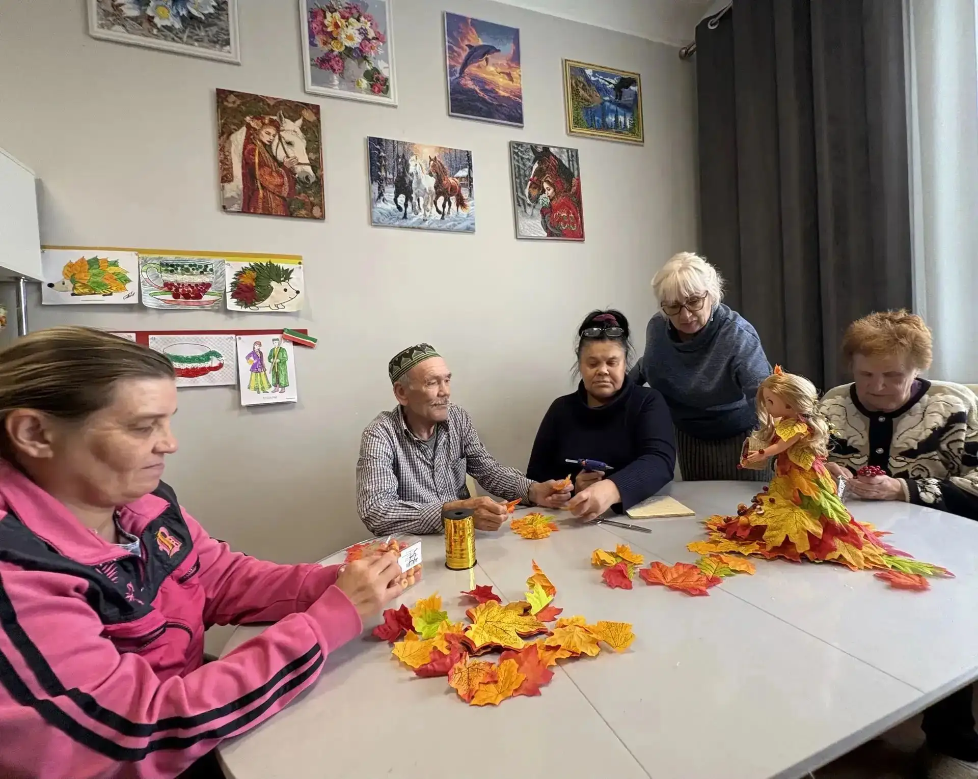 🍁Осенняя мастерская: создаём «Королеву Осень»