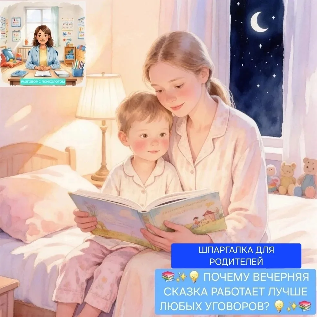 Какие книги почитать ребенку перед сном?
🌙 2–3 года (первые сказки-стихи)

📖 «Сказка о глупом мышо