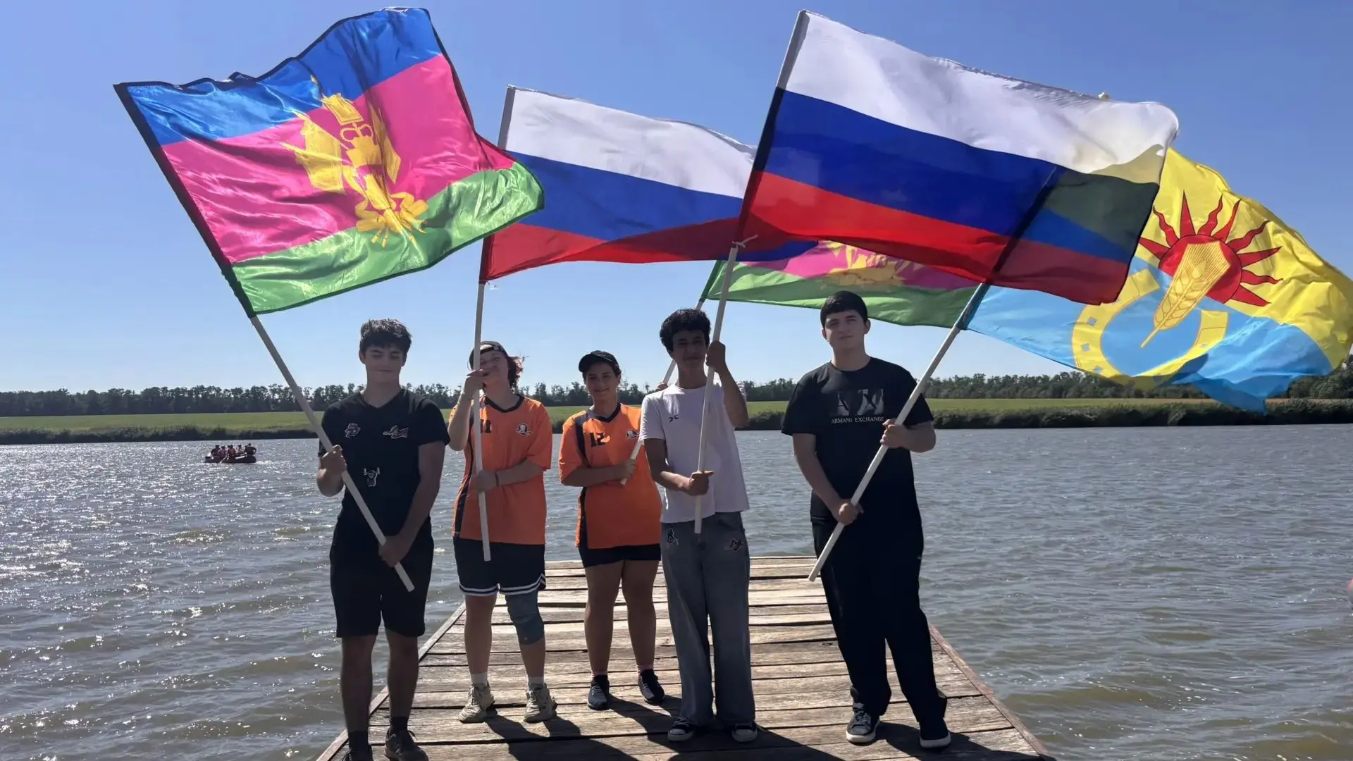 🇷🇺 В День Государственного флага Российской Федерации, при поддержке главы Успенского...