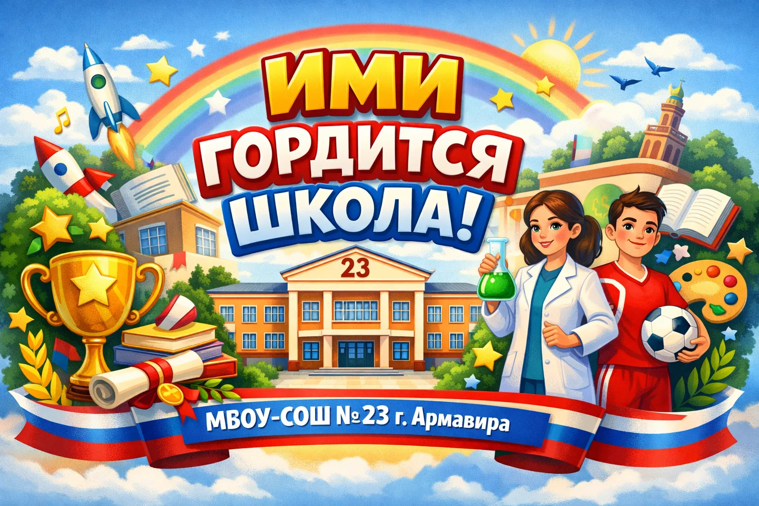 Рубрика "ИМИ ГОРДИТСЯ ШКОЛА" 🏆🎉👍
