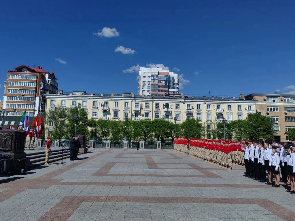 15 июня на площади «Город воинской славы» состоялось масштабное событие, объединившее лучших юнармей