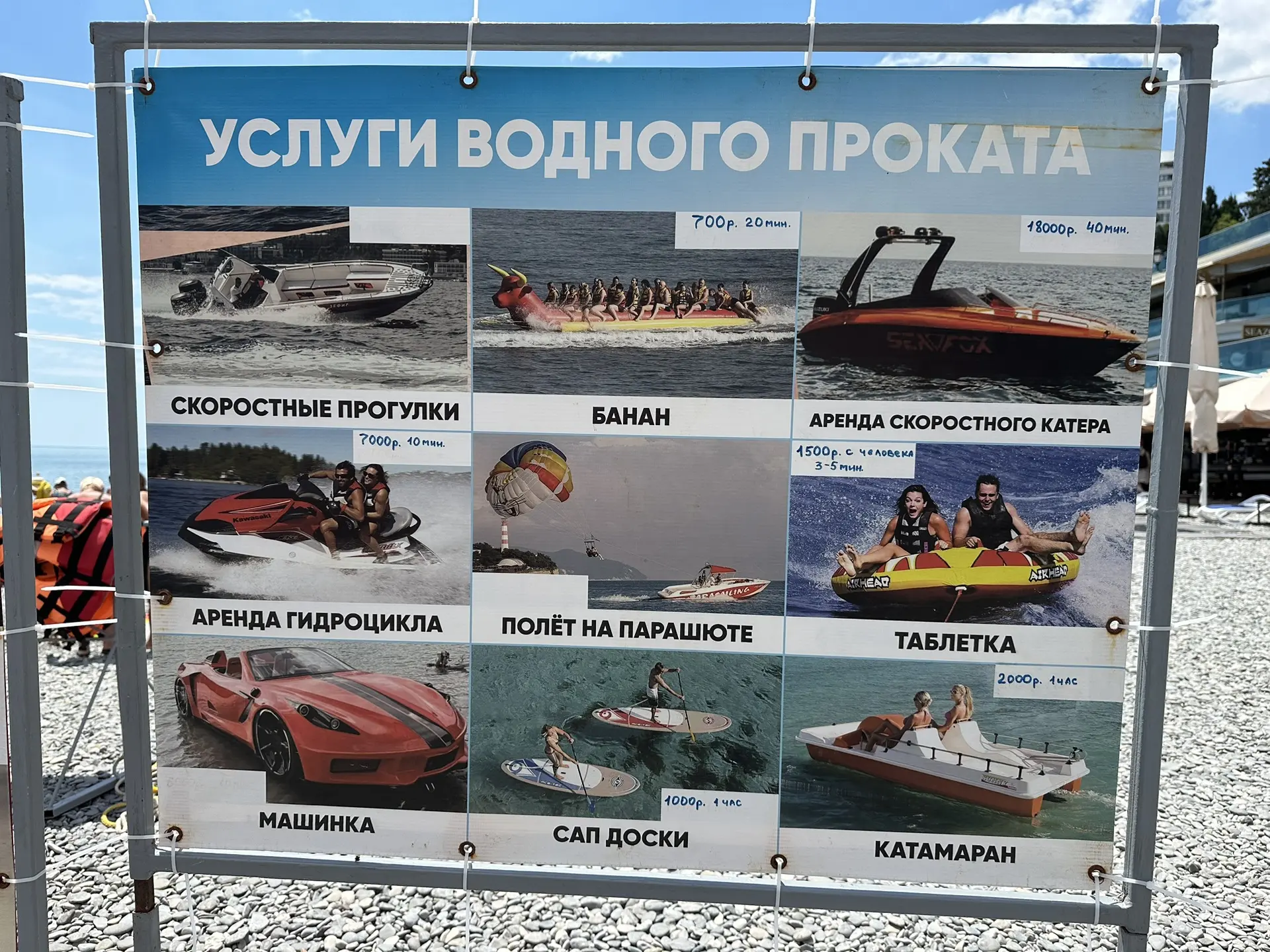 Ялта, Приморский пляж.