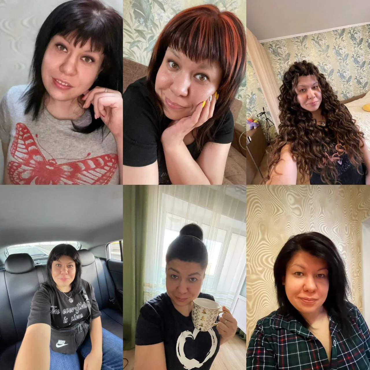 Про мои волосы 🤗 чего с ними только не было 🤗 

А также про поиск себя, вредную челку, диснеевские