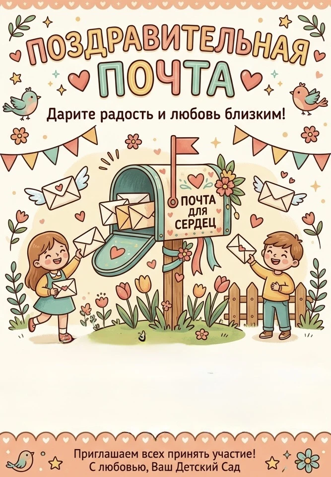💌 ПОЗДРАВИТЕЛЬНАЯ ПОЧТА 💌