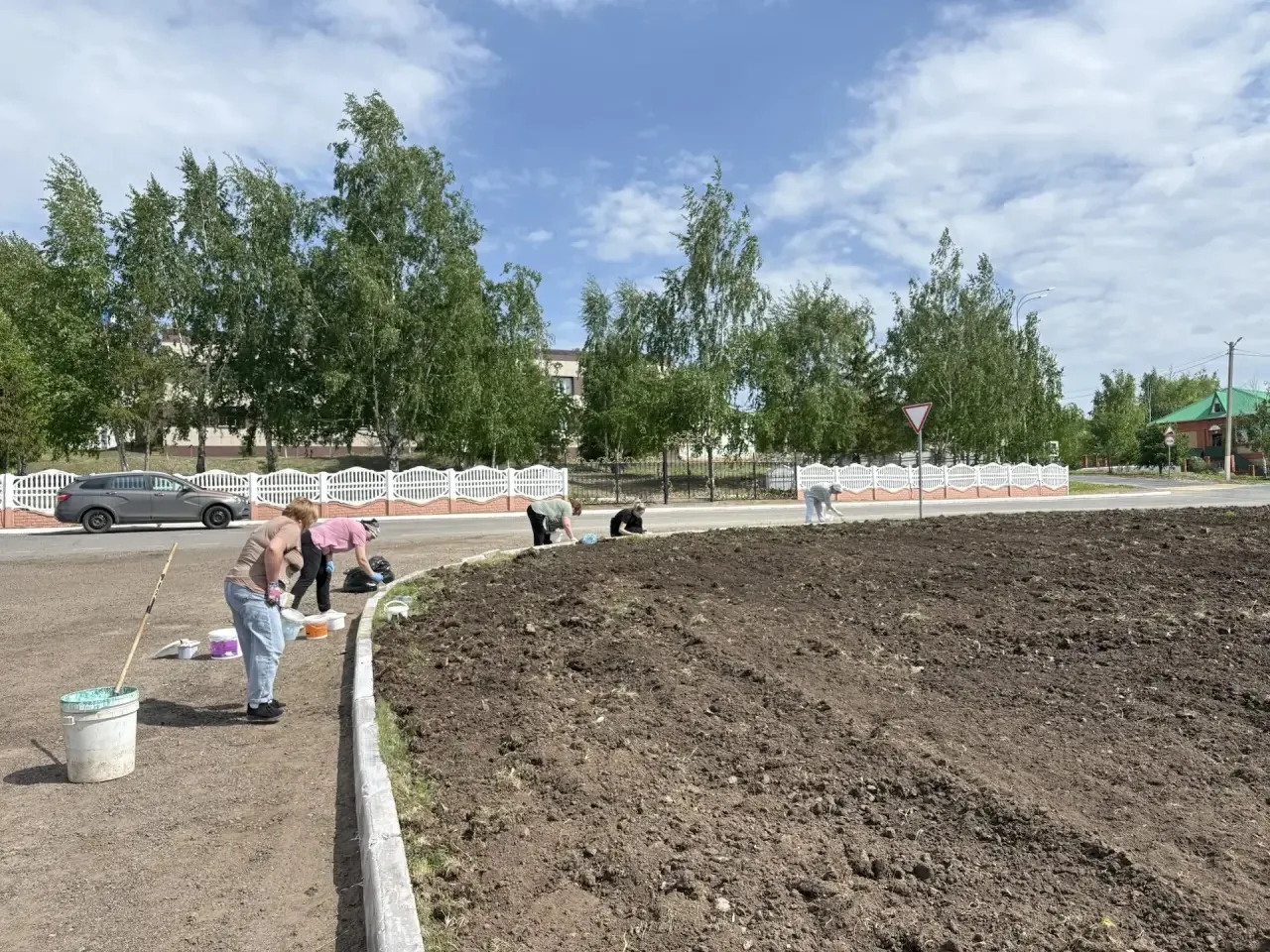 Благоустройство территории