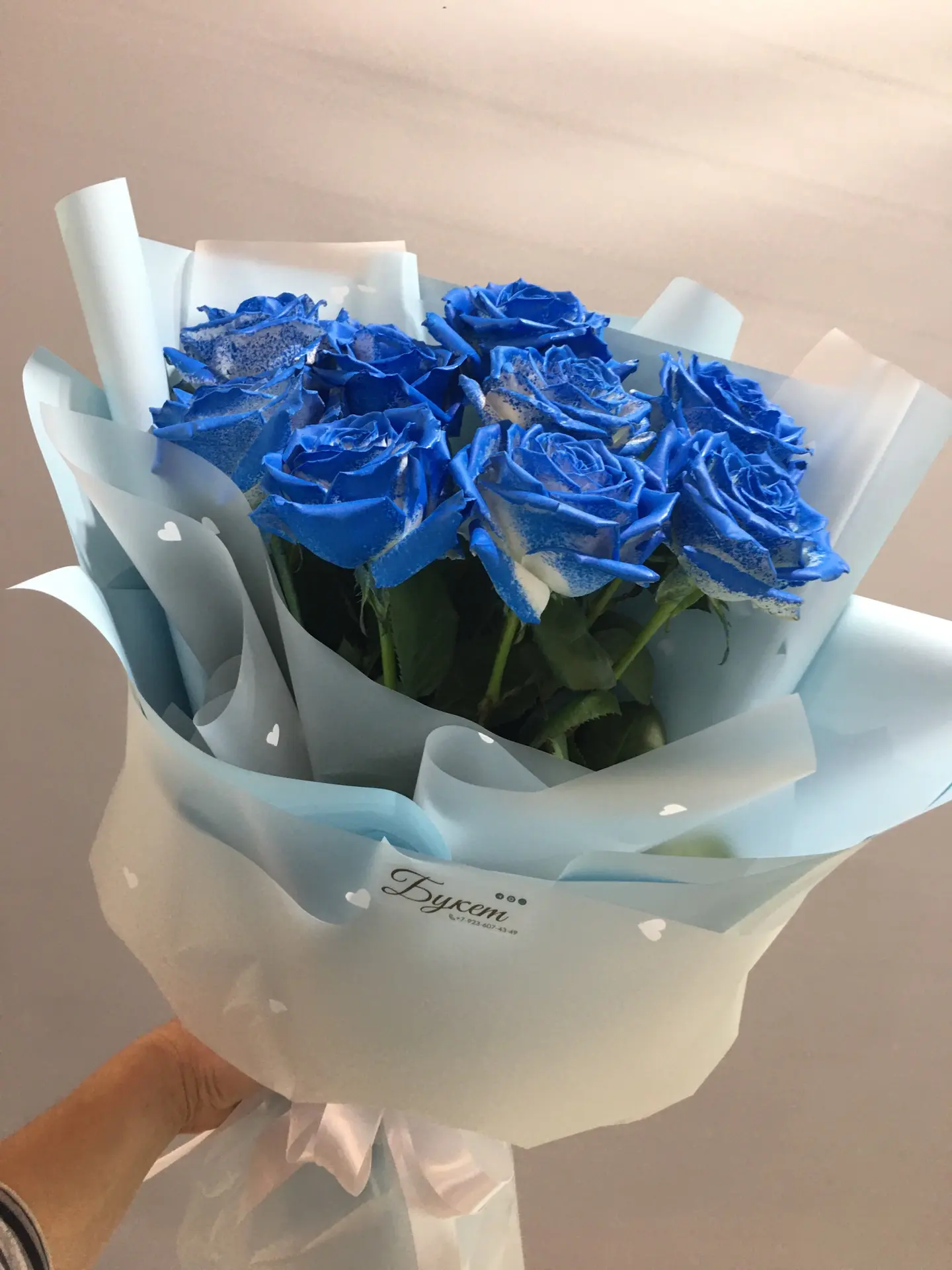 Она захотела синих роз , любимый сказал : « Не вопрос»💥👍🏻💙